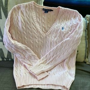 Pink Ralph Lauren Sport Sweater - Pink